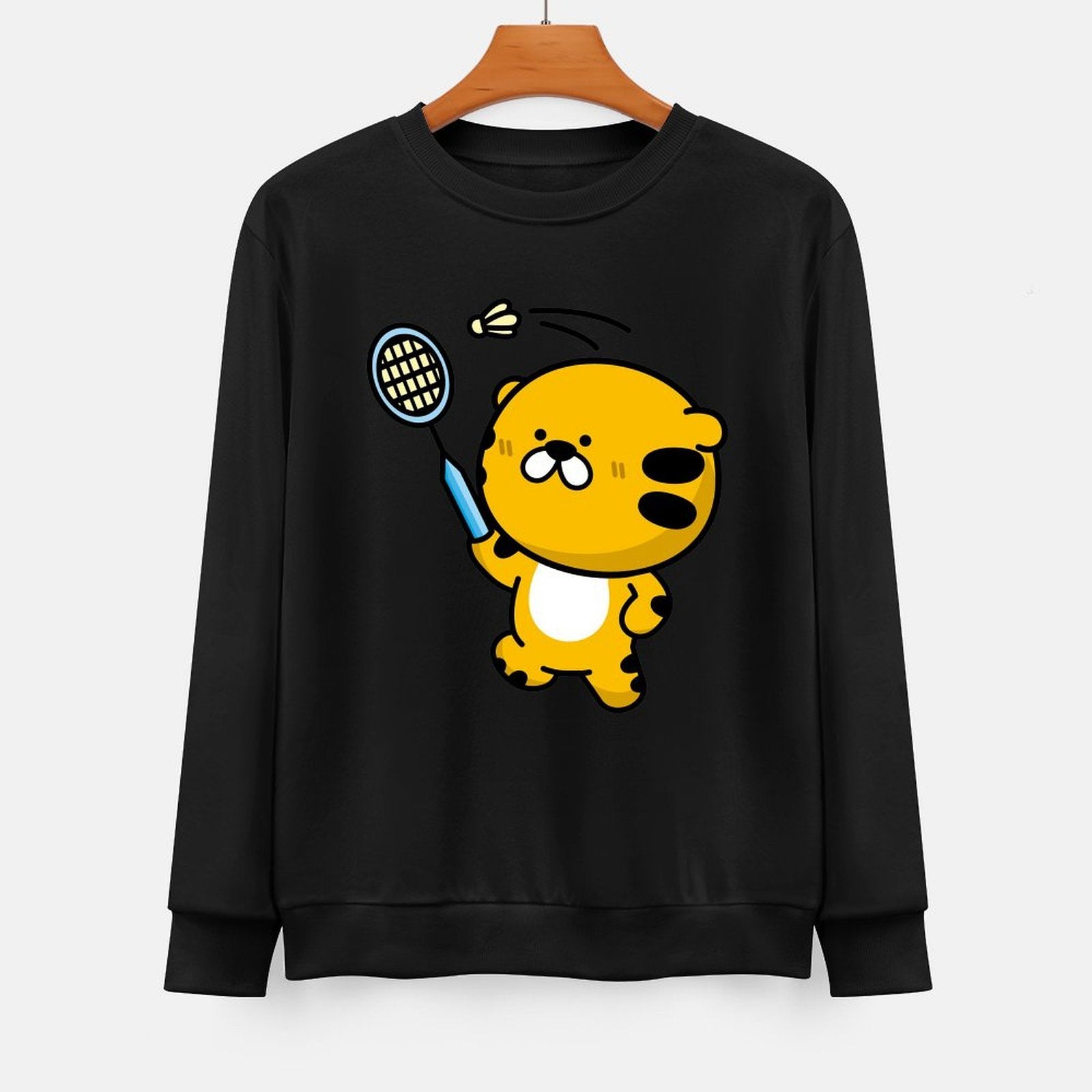 Front Patterned Long Sleeve TopSport Studio